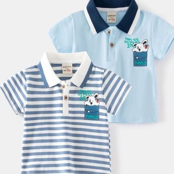 Kaos Polo Anak Laki-Laki / Kaos Kerah Anak Laki-Laki