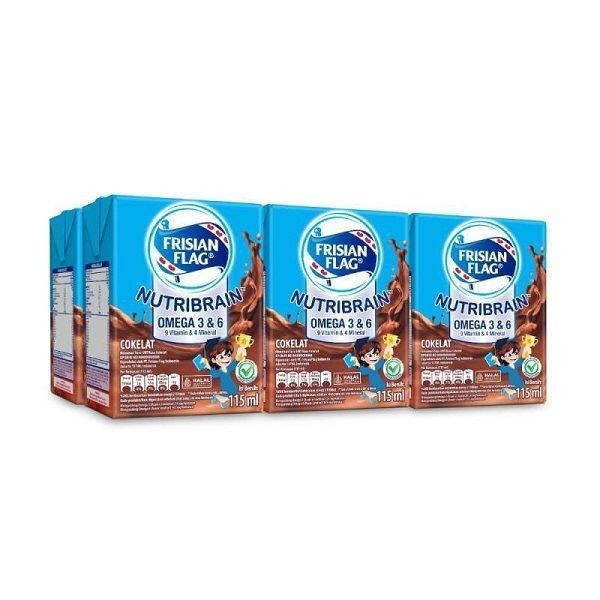 

FRISIAN FLAG UHT NUTRIBRAIN CHOCO TP MP 6x115 ML