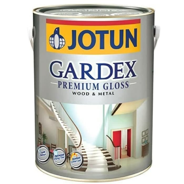 Produk JOTUN GARDEX GLOSS / SEMI 1L PUTIH / HITAM