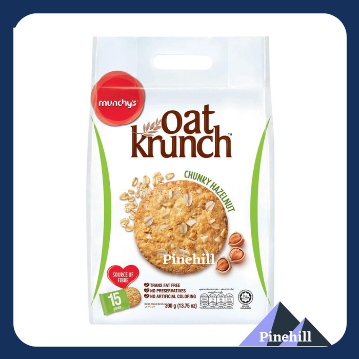 

CUCI GUDANG Munchy's Oat Krunch Dark Chocolate - Munchy Biskuit Gandum Cokelat