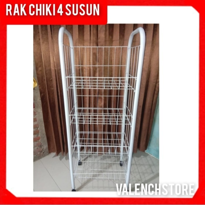 SPECIAL RAK CHIKI SUSUN 4 / RAK Ciki / RAK CHIKI SERBAGUNA / RAK DAPUR / RAK