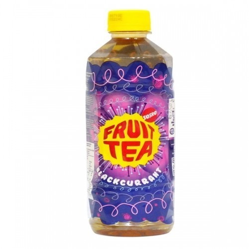 S63503 SOSRO FRUIT TEA BLACKCURRANT MINUMAN TEH 500ML BOTOL MAJU BERSAMA (20250910)