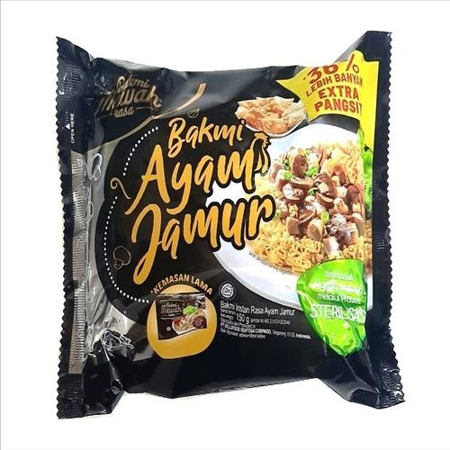 S54196 BAKMI MEWAH AYAM JAMUR MIE INSTANT 150GR MAJU BERSAMA (20251203)