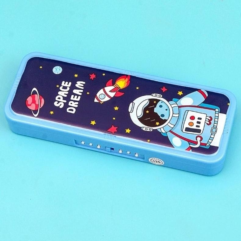 

Pl30 Kotak Tempat Pensil Anak Kode Sandi Tepak Pensil Tingkat 2 Layer Pencil Case Susun Anak Laki Laki Perempuan Terbaru
