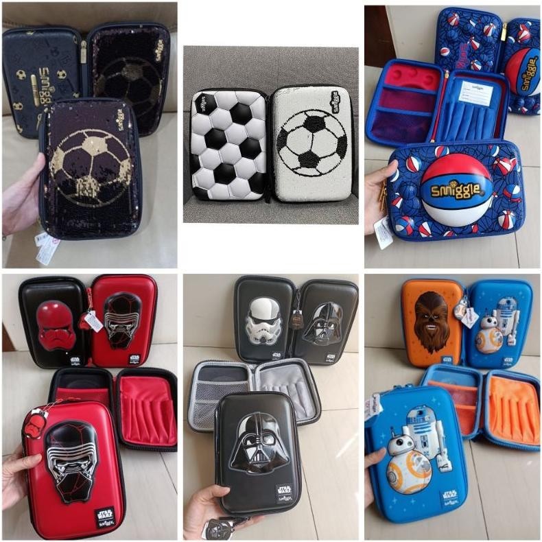 

Mega Sale Smiggle Tempat Pensil Import Hardcase / Pensil Hardcase / Spiderman/ Owl/ Unicorn/ Shark /Lol Edf-62