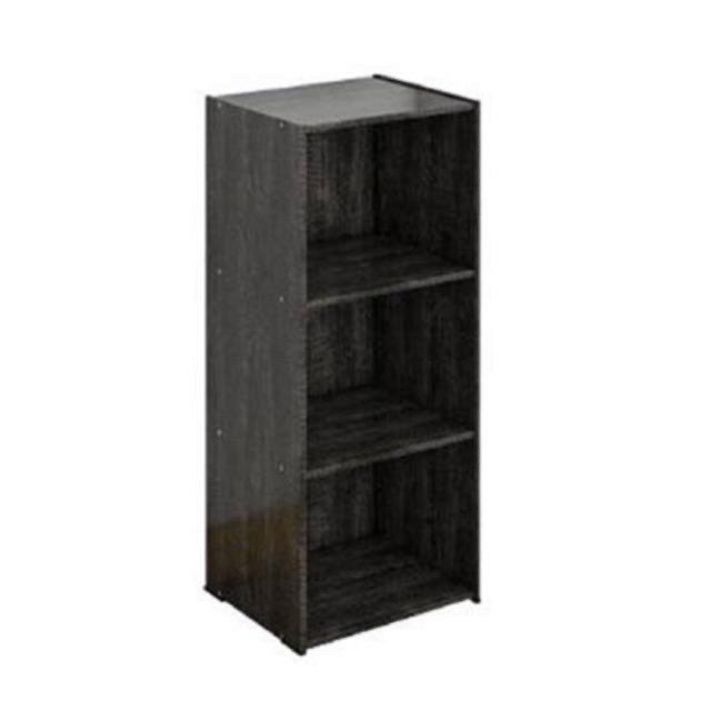 BIG SALE RAK SERBAGUNA / RAK BUKU 3 SUSUN KAYU PARTIKEL