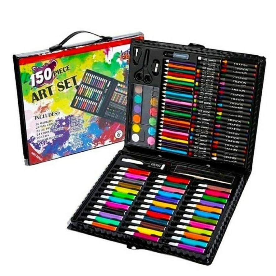 

Mega Sale Sejahtera Selalu - Alat Lukis Set 208Pcs Crayon Mewarnai Pensil Krayon Warna Alat Menggambar Atau Mewarnai Pk32
