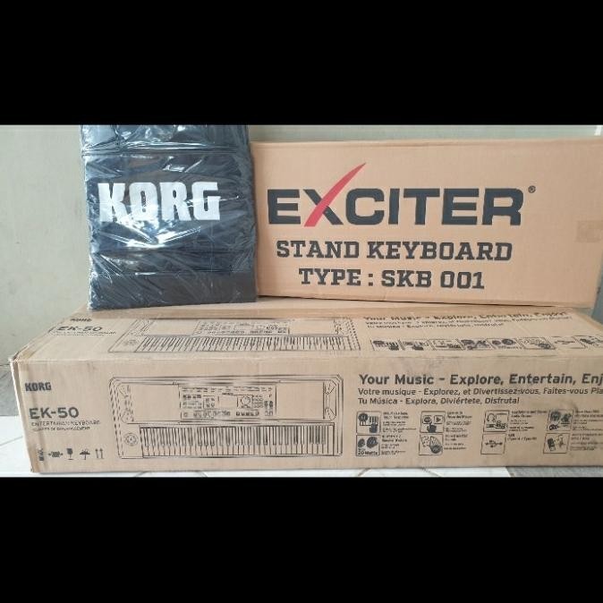 Korg Ek 50 + Stand Double + Softcase