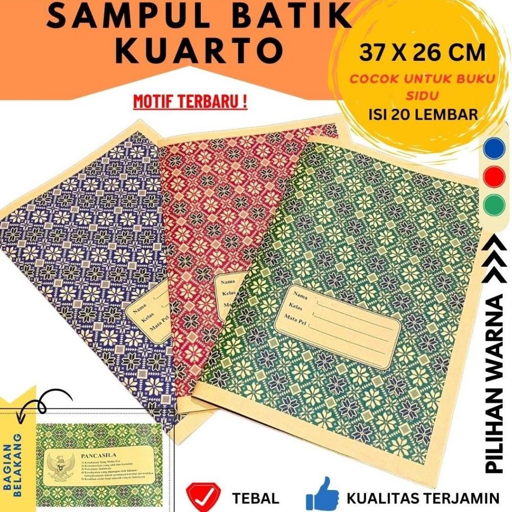 

Beli 2 Murah Sampul Buku Coklat Kwarto / Kuarto Buku Kecil