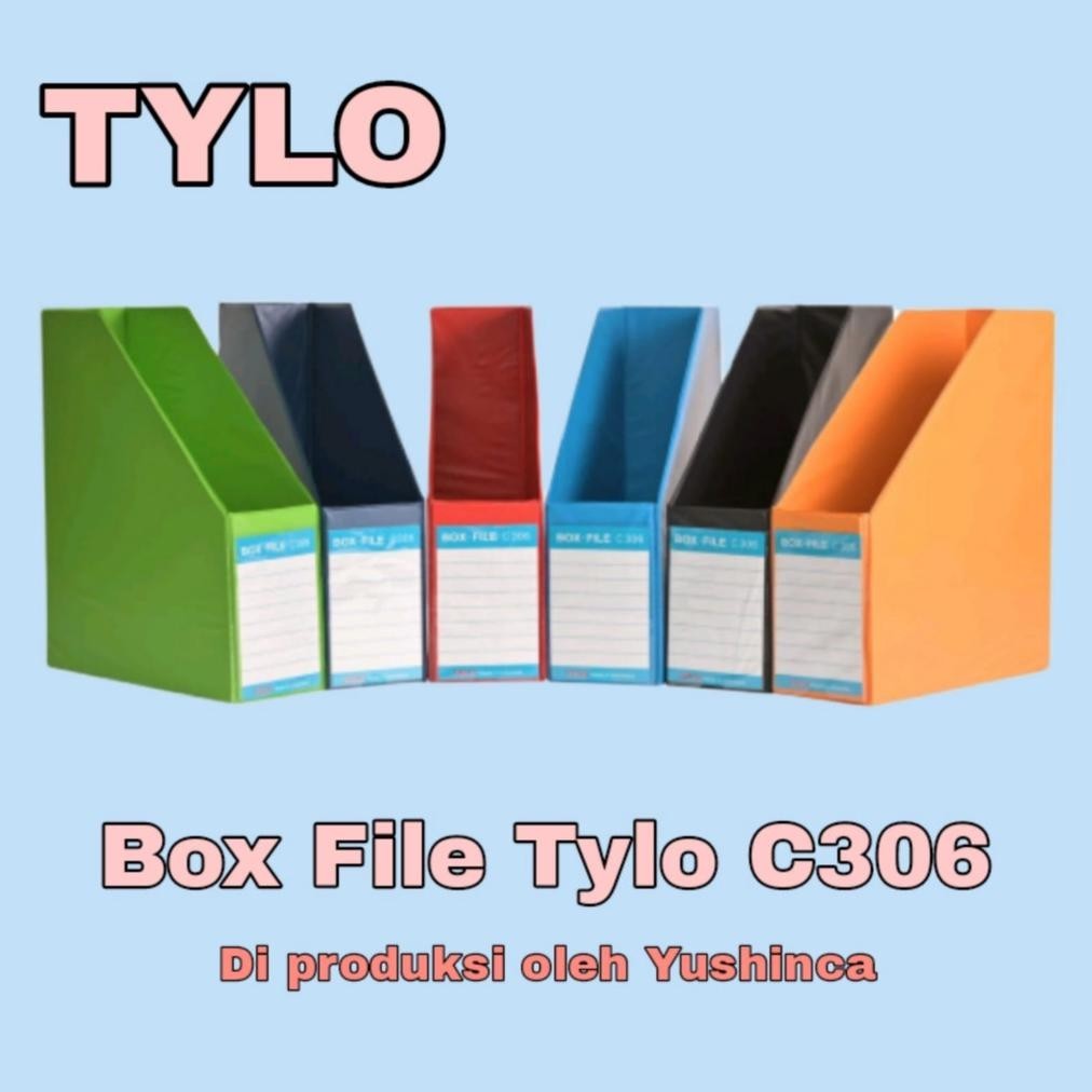 

New ( Buy 12 Pcs Free 3 Zipper Pocket Lucu, Berlaku Kelipatan ) Box File Tylo C306 / Document Organizer/ High Quality