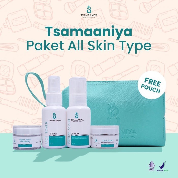 Tsamaaniya All skin Whitening BPOM Tsamaaniya Skincare
