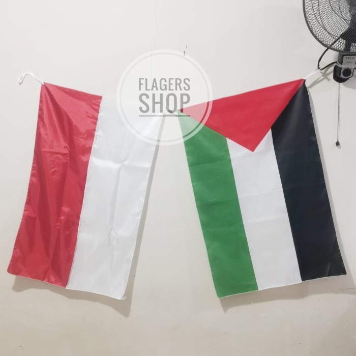 

Terlaris [PAKET] BENDERA INDONESIA + BENDERA PALESTINA 60x90 CM SALE