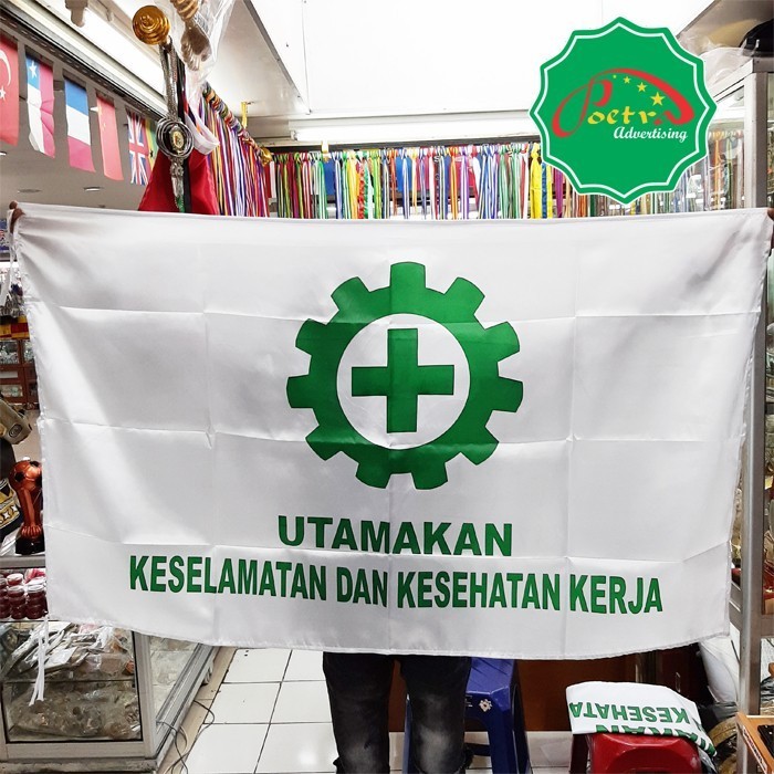 

Terlaris BENDERA K3 90 x135 cm PREMIUM SALE