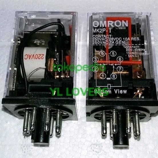 Relay Mk2P/220V Ac / Relay 8 Kaki 220V /Rilay 220V 8 Kaki /Rilay 8 Pin Terbatas