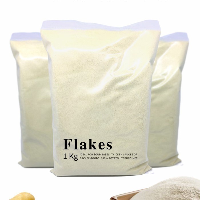 

Terbaru (T)Erpopule(R) Tepung Kentang Potato Flakes Emsland Halal Impor Jerman Promo Ready Stok