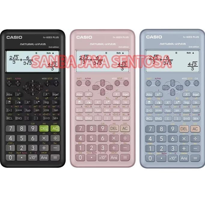 

If56 Kalkulator Ilmiah Casio Fx 82Es Plus 2Nd Edition Scientific Calculator 82 Es Terbaru
