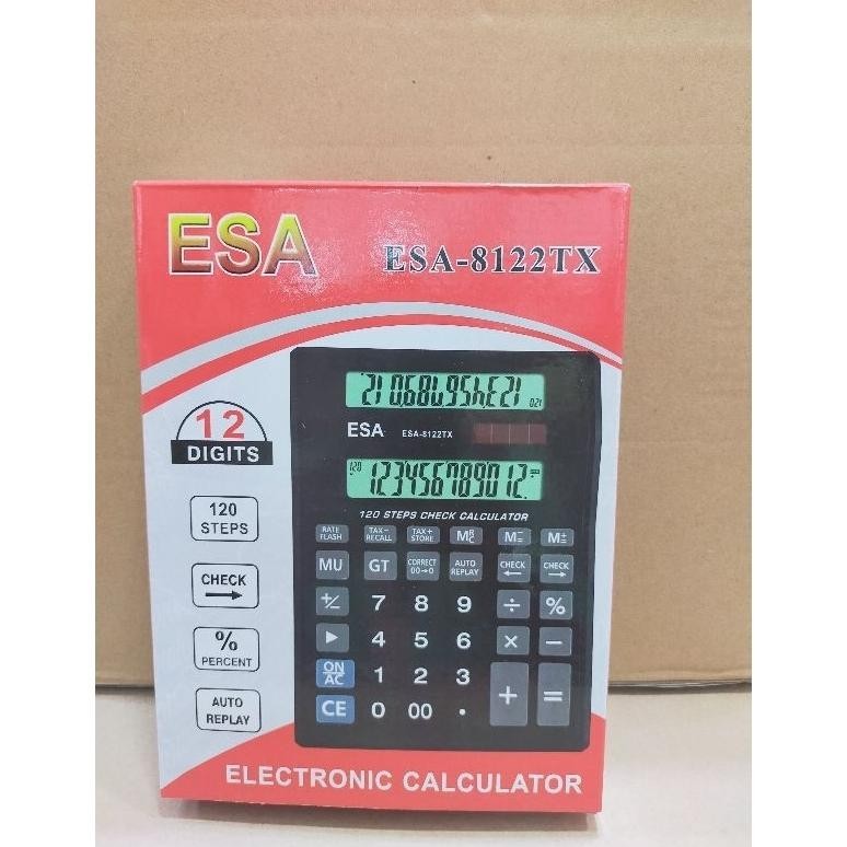 

Eq-77 Kalkulator Dagang 2 Layar Esa 8112Tx Termurah