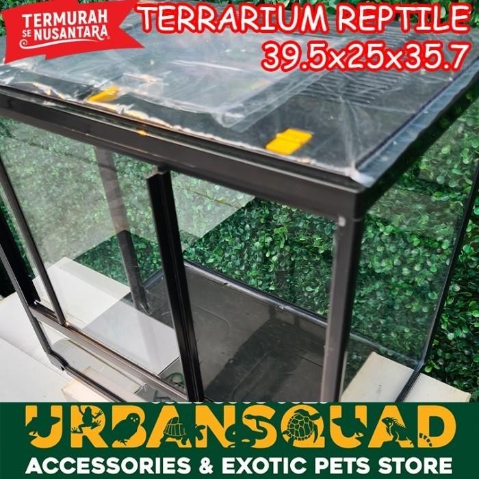 TERLARIS TERRARIUM NIKITA M 39.5X25X35.7CM SULCATA ALDABRA REDFOOT