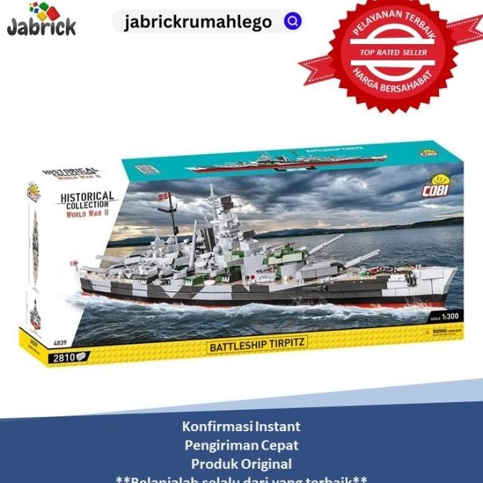 

COBI 4839 Battleship Tirpitz