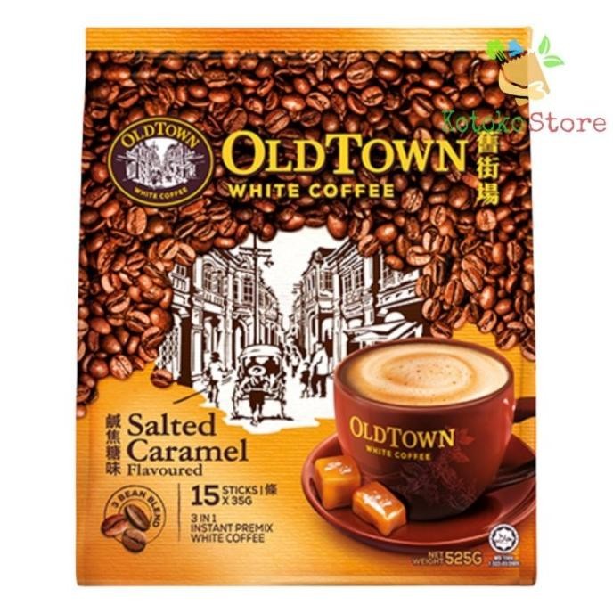 

Old Town White Coffee Classic Hazelnut 2In1 Less Sugar/Kopi Old Town