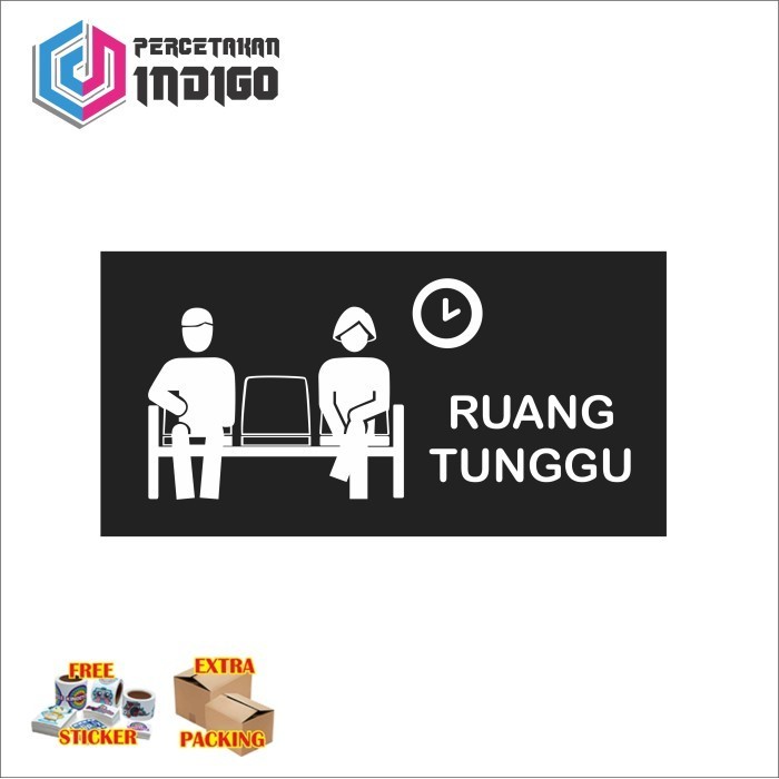 

Grosir sign papan akrilik acrylic ruang tunggu type y Elegan