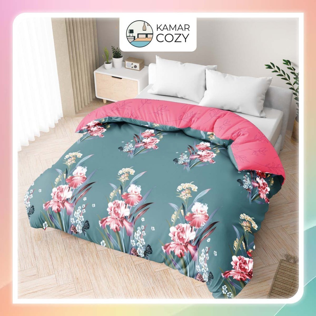 Kintakun DLUXE Bed Cover Only / Selimut Tebal / Comforter 180 x 200 King Cindy Aesthetic Badcover Es