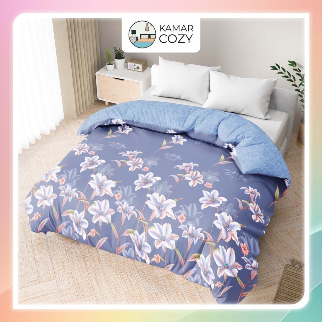 Kintakun DLUXE Bed Cover Only / Selimut Tebal / Comforter 180 x 200 King Melanita Aesthetic Badcover