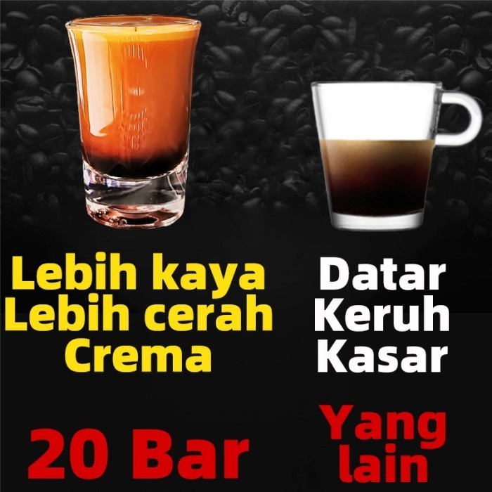 Mesin Kopi Espresso, Pembuat Semi-Otomatis Pembuat Espresso Mesin