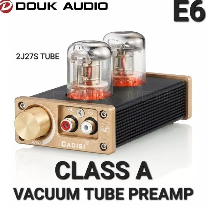 NOBSOUND E6 Direct Heated Vacuum Tube Preamp Class A Stereo
