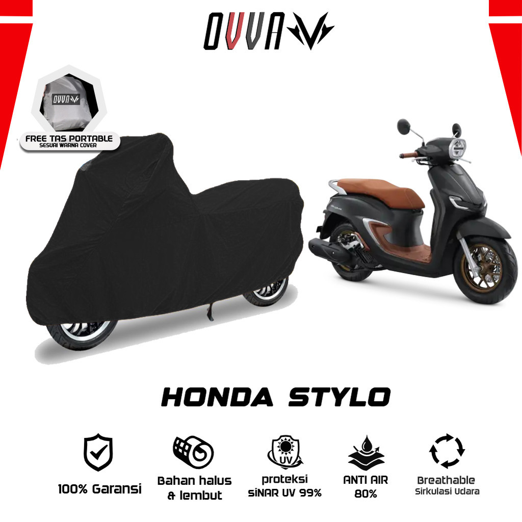 Cover Motor Honda Stylo / Sarung Motor Stylo / Selimut Honda Stylo / Pelindung Motor Honda Stylo