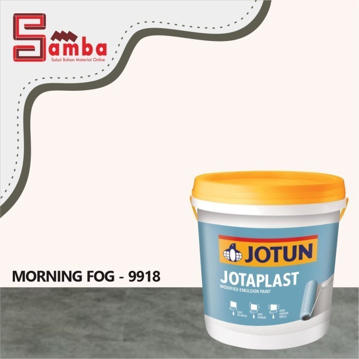 JOTUN 9918 MORNING FOG JOTAPLAST 26KG / CAT TEMBOK INTERIOR