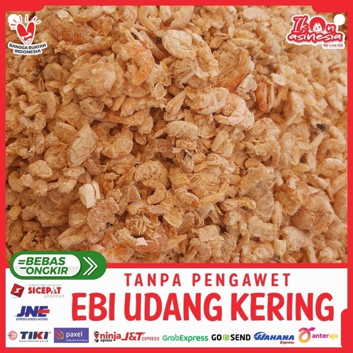 

Udang Ebi Super @250gr Kering / Ebi Tanpa Kulit Premium A9