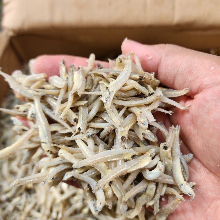 

Ikan asin teri tn buntio jumbo ekspor 1kg A9