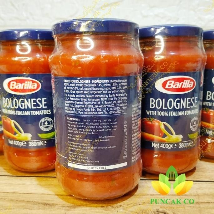 

Barilla Bolognese Sauce / Saus Pasta Bolognese 380ml LC