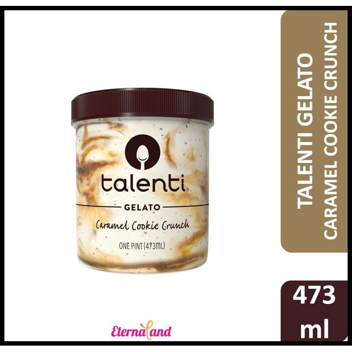 

Talenti Gelato Caramel Cookie Crunch 1 Pint (473 Ml) - Impor Usa