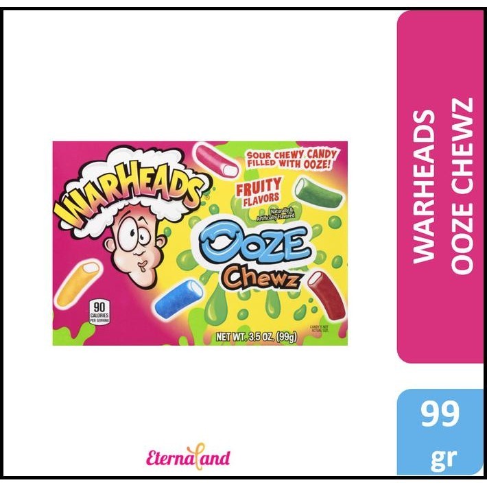 

Warheads Ooze Chews Candy - Permen Warheads Impor Usa