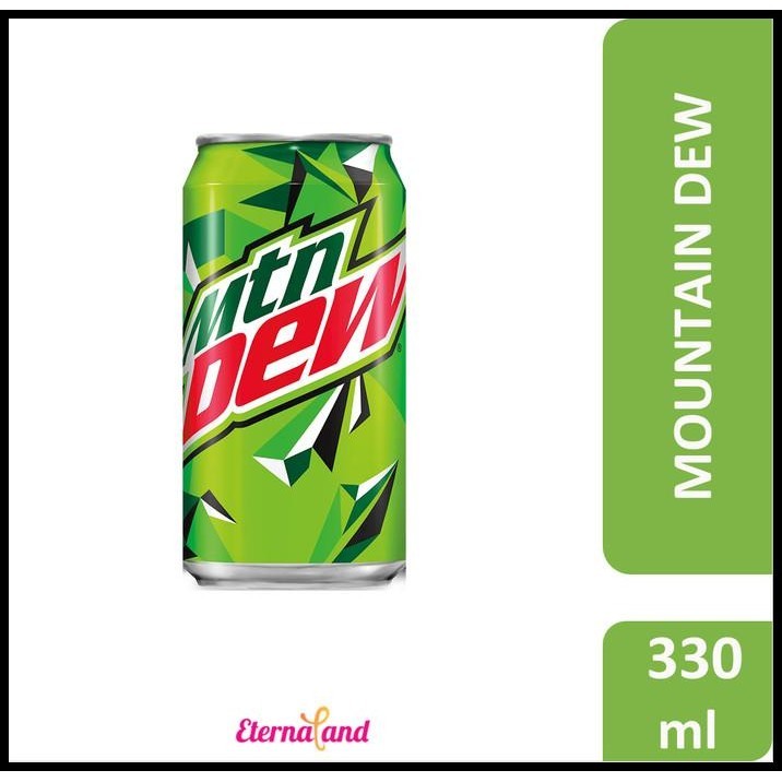 

Mountain Dew Soft Drink Can - Minuman Soda Impor Mtn Dew
