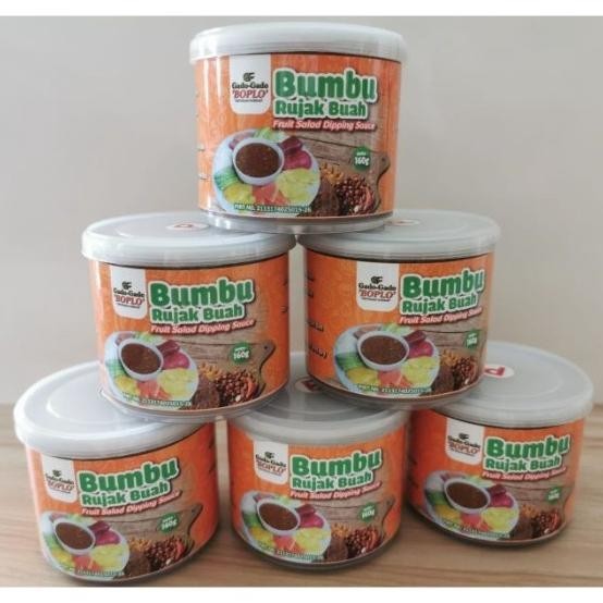 

(0_0) Bumbu Rujak Buah Boplo/Bumbu Rujak Buah Kacang Mede ("_")
