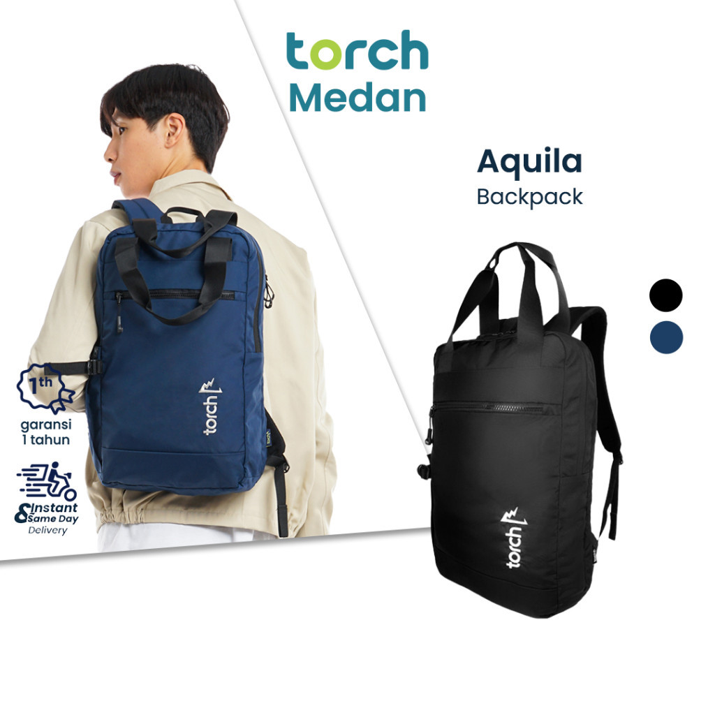 TORCH Backpack Pria Wanita Aquila