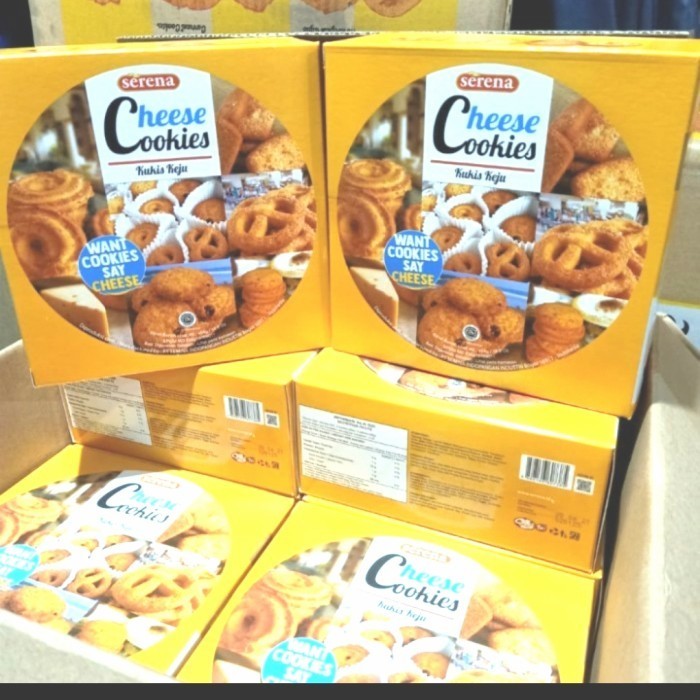 

TERLENGKAP biskuit serena cheese cookies keju