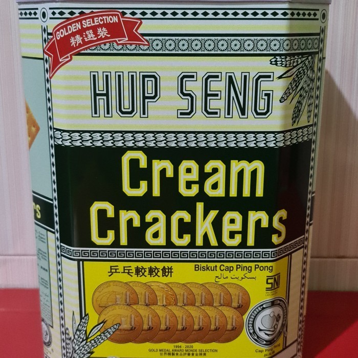 

BIG SALE hup seng cream crackers biscuit 700gram