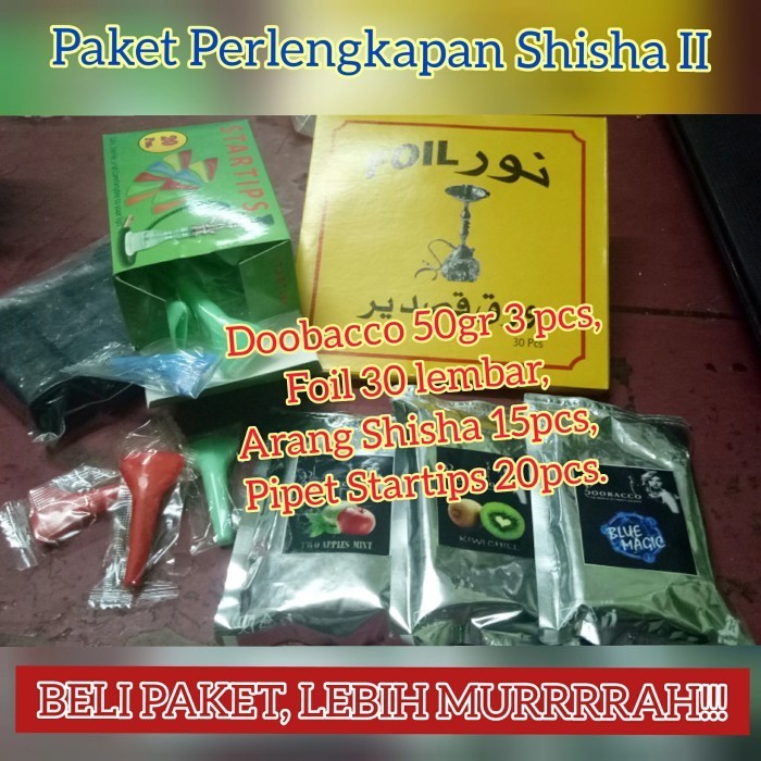 

PAKET 2 BAHAN PERLENGKAPAN SHISHA