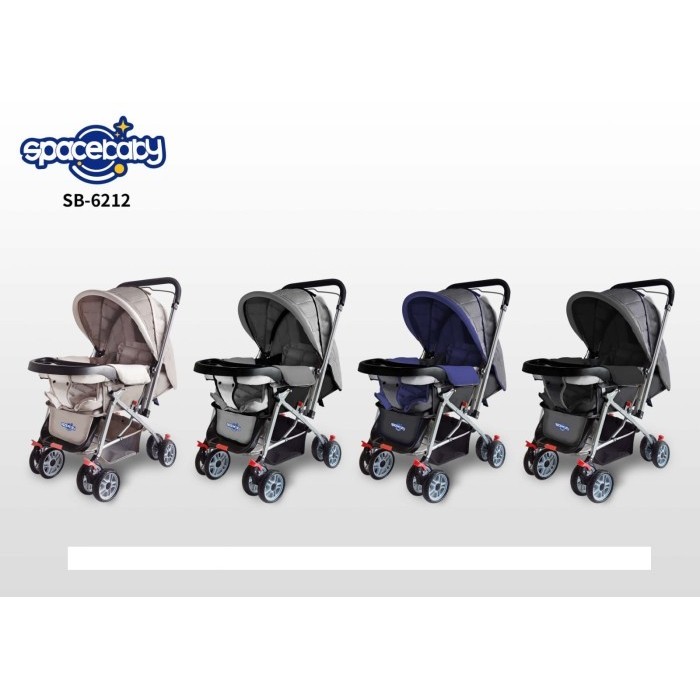 Kereta Dorong Bayi Spacebaby SB 6212 Stroller Baby SB-6212 SB6212 A9