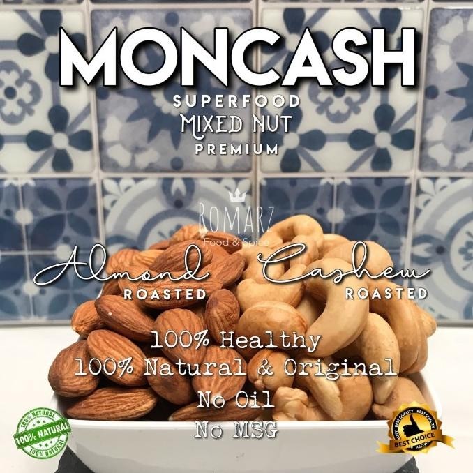 

KACANG MEDE KACANG ALMOND OVEN MIX PREMIUM 500gr | TRAIL MIX NUT #05