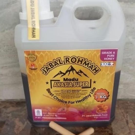 

Madu Akasia Super Asli Murni Jabal Rohmah Grade A 100% Alami Pure Raw Honey