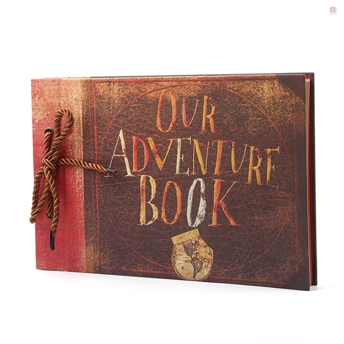 

Ready Buku Album Foto Scrapbook 40 Lembar Our Adventure Gaya Vintage Ukuran