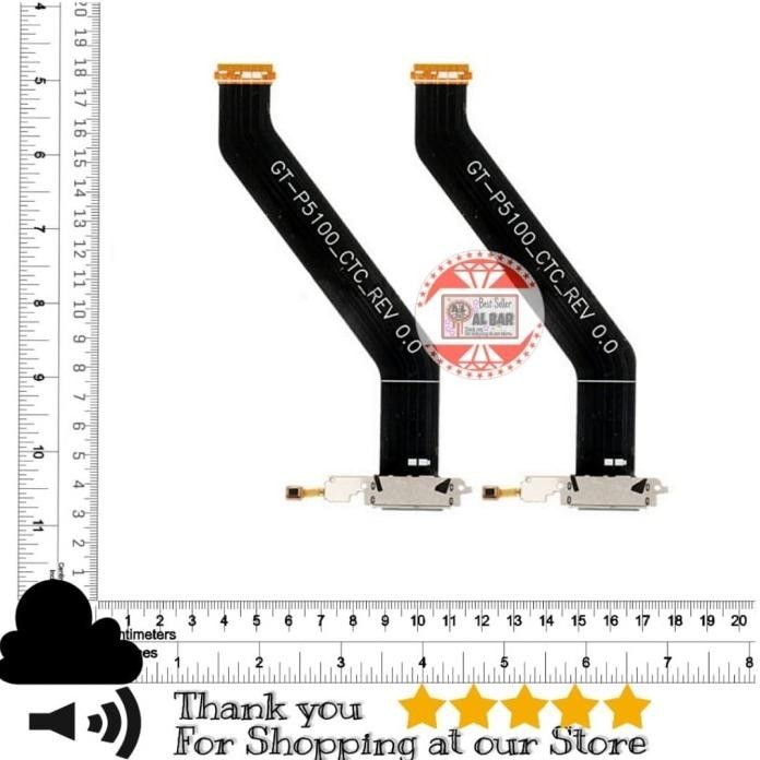 FLEXIBLE CHARGER MIC SAMSUNG TAB 2 10,1 GT-P5100 P5110 CONNECTOR CAS