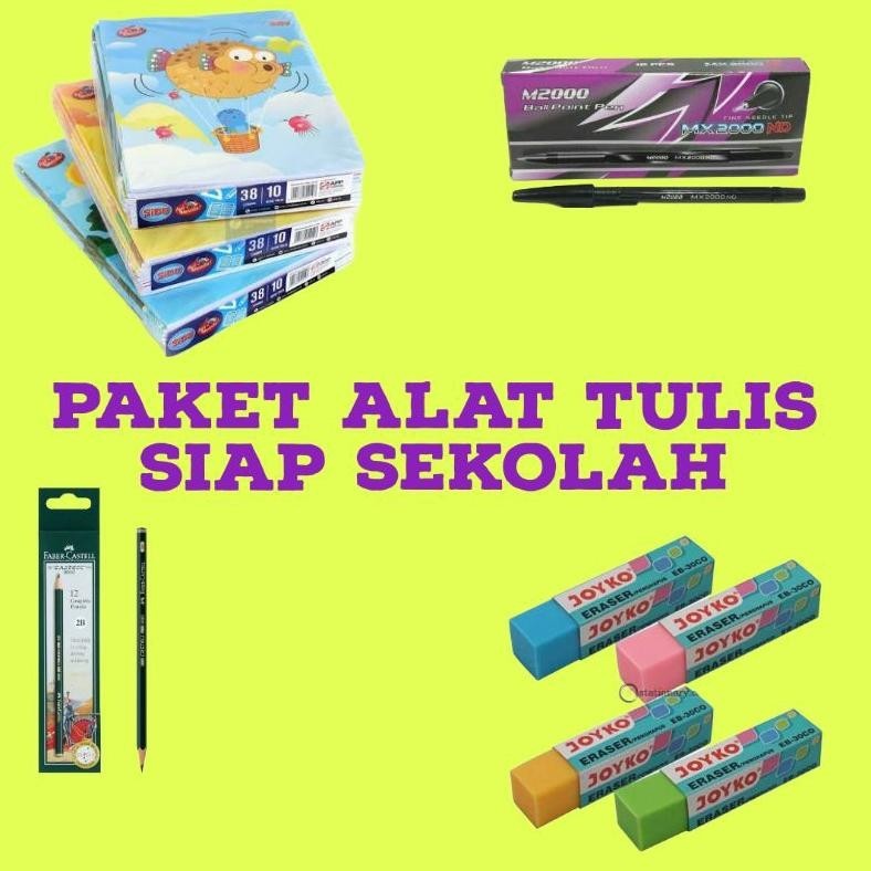 

wes-24 Paket Murah Buku Sekolah dan Alat Tulis Sekolah Sale