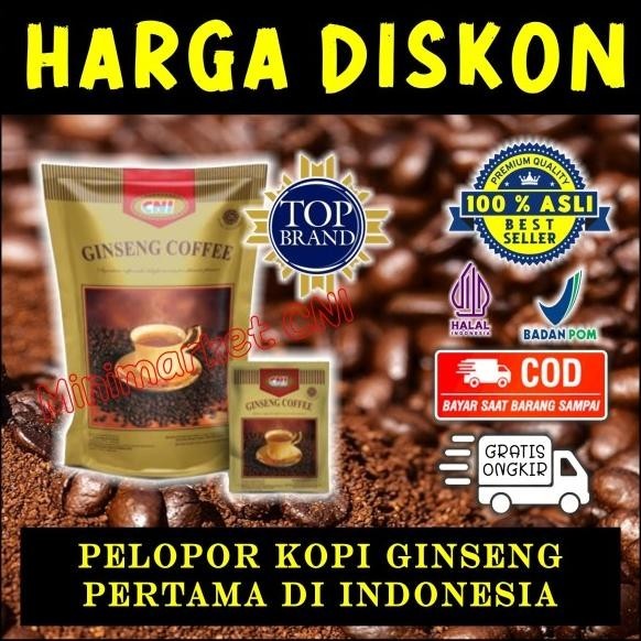 

Cni Ginseng Coffee - Pelopor Kopi Ginseng Pertama Di Indonesia, Kualitas Terbaik