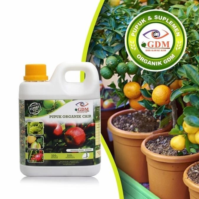 Pupuk Tabulampot Organik GDM 1 Liter